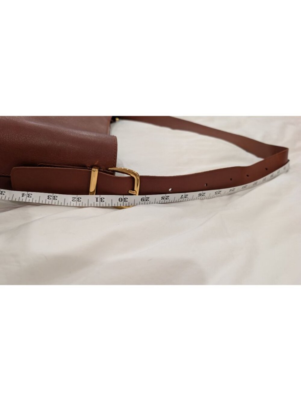 NEW Madewell The Essential Bucket Leather Tote Warm Cinnamon Brown - Picture 16 of 16